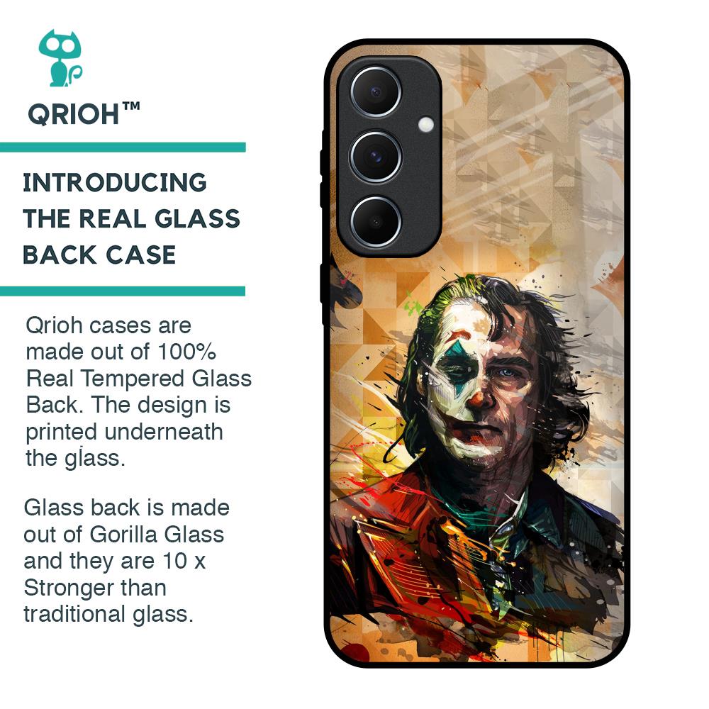 Psycho Villain Glass Case for Samsung Galaxy A55 5G
