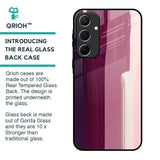 Brush Stroke Art Glass Case for Samsung Galaxy A55 5G