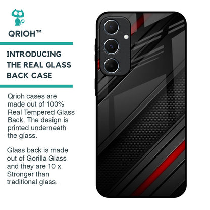 Modern Abstract Glass Case for Samsung Galaxy A55 5G