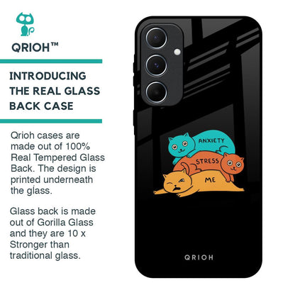 Anxiety Stress Glass Case for Samsung Galaxy A55 5G