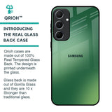 Green Grunge Texture Glass Case for Samsung Galaxy A55 5G