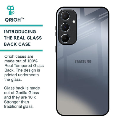 Space Grey Gradient Glass Case for Samsung Galaxy A55 5G
