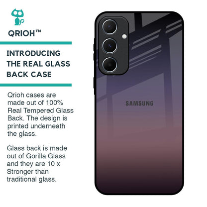 Grey Ombre Glass Case for Samsung Galaxy A55 5G