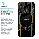 Sacred Logo Glass Case for Samsung Galaxy A55 5G
