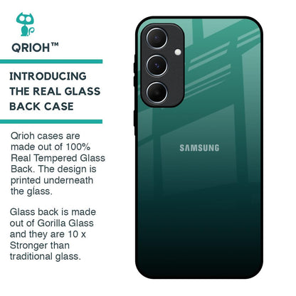 Palm Green Glass Case For Samsung Galaxy A55 5G