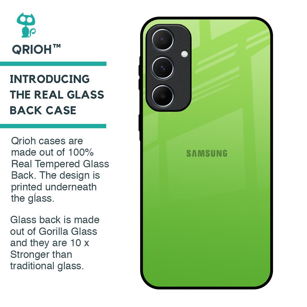 Paradise Green Glass Case For Samsung Galaxy A55 5G