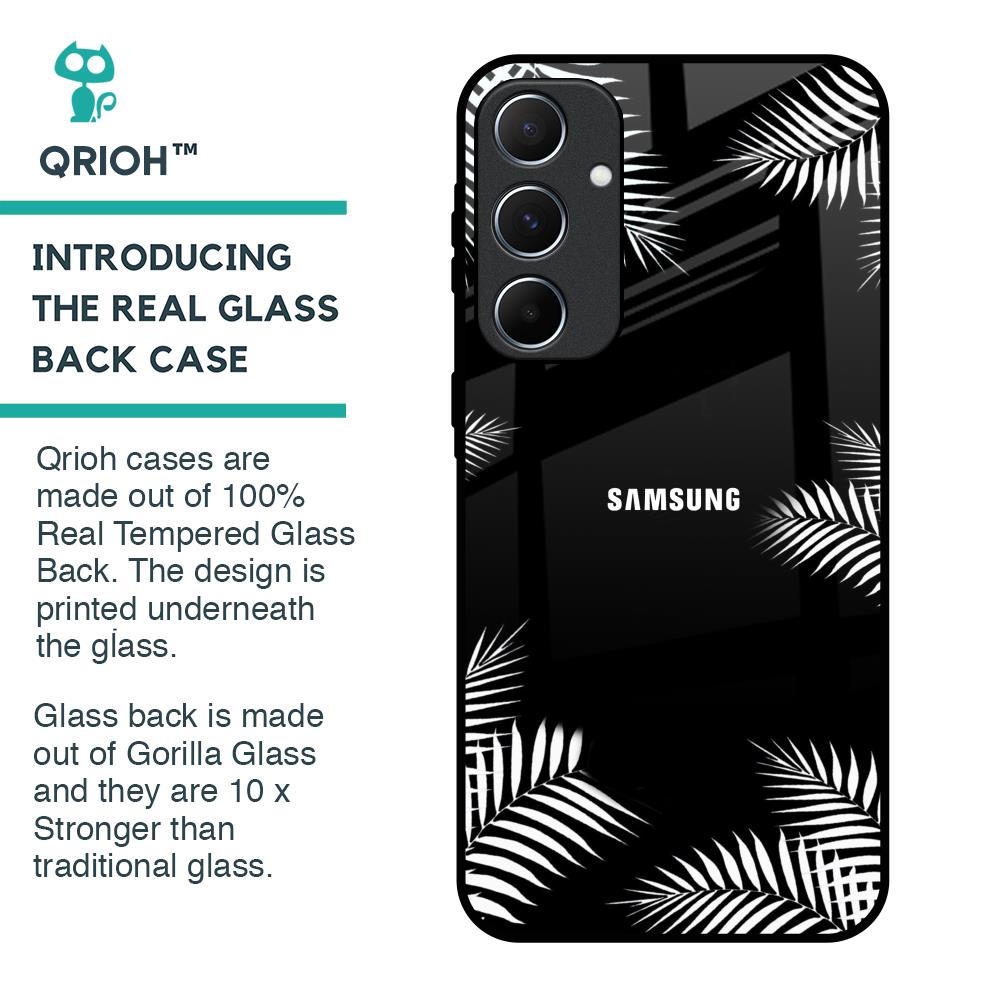 Zealand Fern Design Glass Case For Samsung Galaxy A55 5G