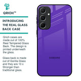 Amethyst Purple Glass Case for Samsung Galaxy A55 5G