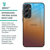 Rich Brown Glass Case for Samsung Galaxy A55 5G