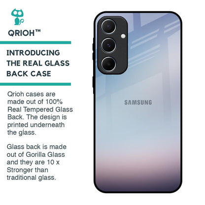 Light Sky Texture Glass Case for Samsung Galaxy A55 5G