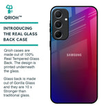 Magical Color Shade Glass Case for Samsung Galaxy A55 5G