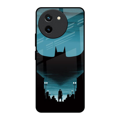Cyan Bat Vivo T3X 5G Glass Back Cover Online