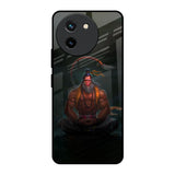 Lord Hanuman Animated Vivo T3X 5G Glass Back Cover Online