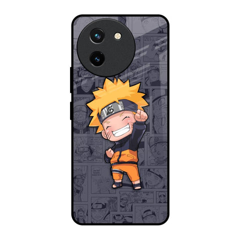 Orange Chubby Vivo T3X 5G Glass Back Cover Online