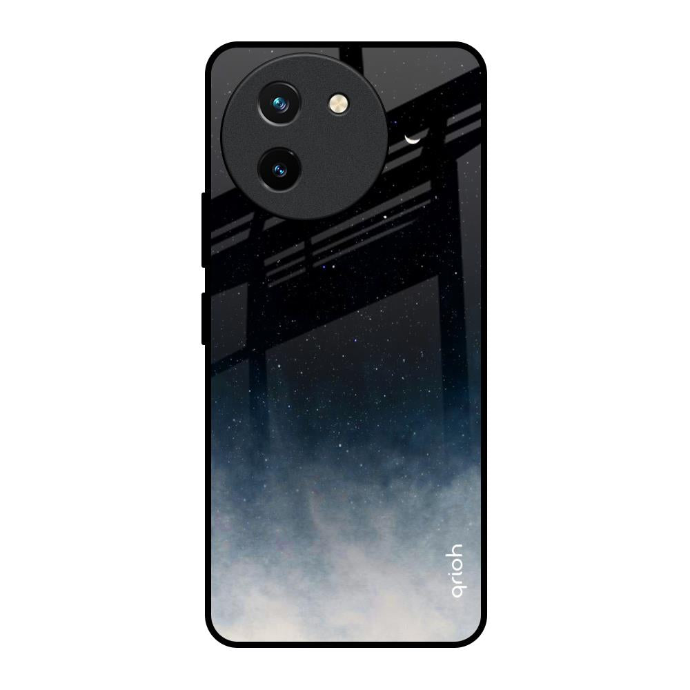 Black Aura Vivo T3X 5G Glass Back Cover Online