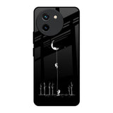 Catch the Moon Vivo T3X 5G Glass Back Cover Online