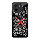 Red Zone Vivo T3X 5G Glass Back Cover Online