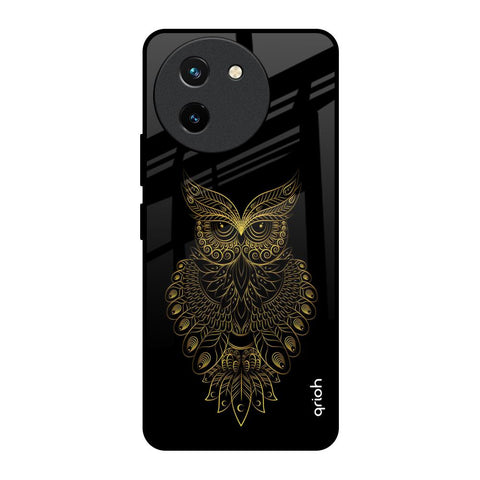 Golden Owl Vivo T3X 5G Glass Back Cover Online