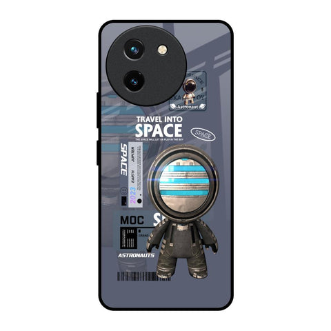 Space Travel Vivo T3X 5G Glass Back Cover Online