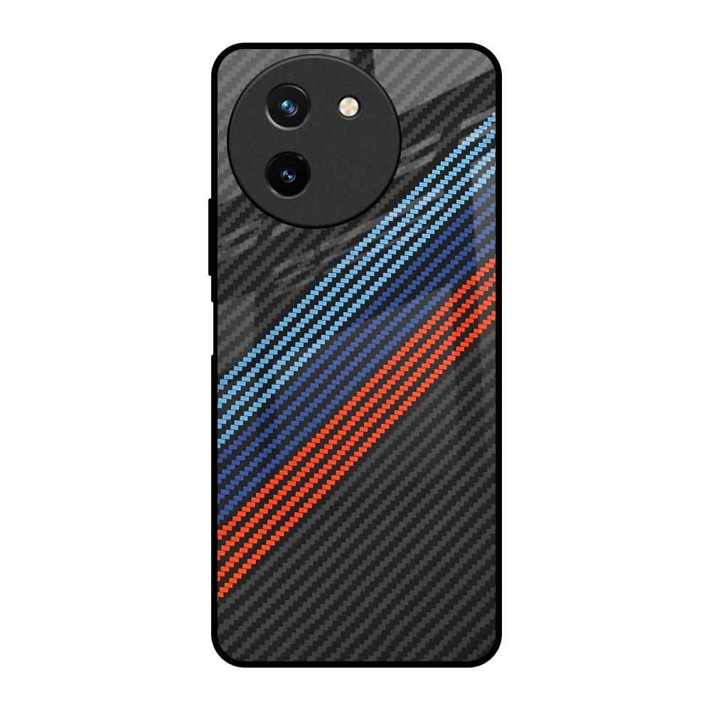 Carbon Inspired Vivo T3X 5G Glass Back Cover Online