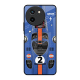 Car Adiction Vivo T3X 5G Glass Back Cover Online