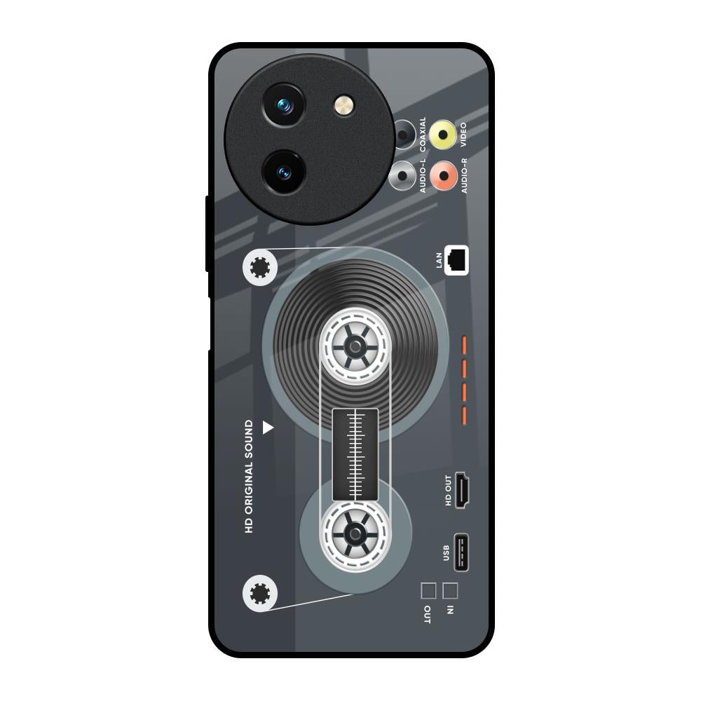 Retro Recorder Vivo T3X 5G Glass Back Cover Online