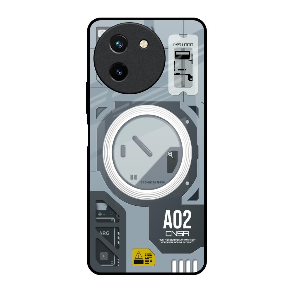 Modern Technology Vivo T3X 5G Glass Back Cover Online