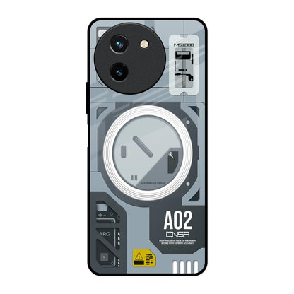 Modern Technology Vivo T3X 5G Glass Back Cover Online