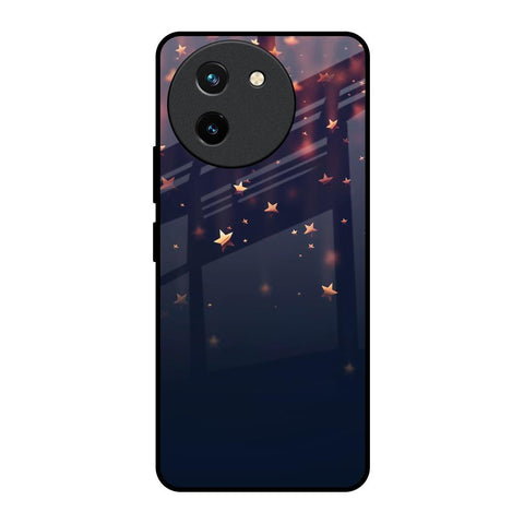 Falling Stars Vivo T3X 5G Glass Back Cover Online
