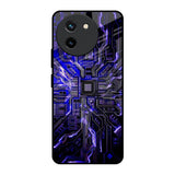 Techno Color Pattern Vivo T3X 5G Glass Back Cover Online