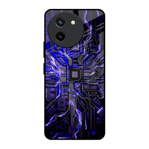 Techno Color Pattern Vivo T3X 5G Glass Back Cover Online