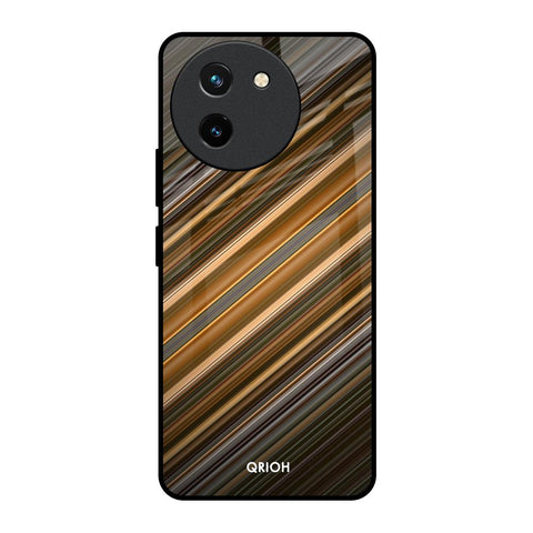 Diagonal Slash Pattern Vivo T3X 5G Glass Back Cover Online