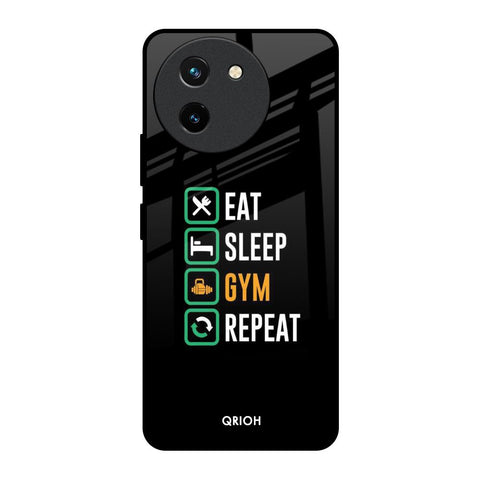 Daily Routine Vivo T3X 5G Glass Back Cover Online