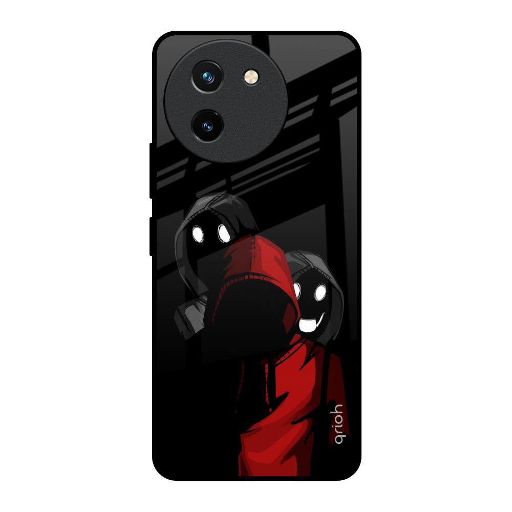 Shadow Character Vivo T3X 5G Glass Back Cover Online