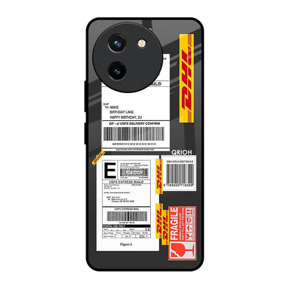 Cool Barcode Label Vivo T3X 5G Glass Back Cover Online