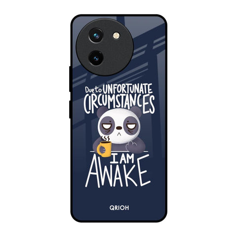 Struggling Panda Vivo T3X 5G Glass Back Cover Online