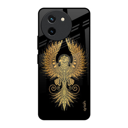 Mythical Phoenix Art Vivo T3X 5G Glass Back Cover Online