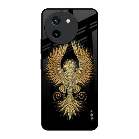 Mythical Phoenix Art Vivo T3X 5G Glass Back Cover Online
