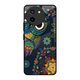 Owl Art Vivo T3X 5G Glass Back Cover Online