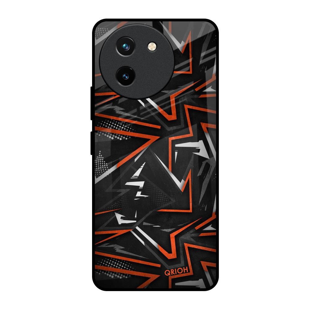 Vector Art Vivo T3X 5G Glass Back Cover Online