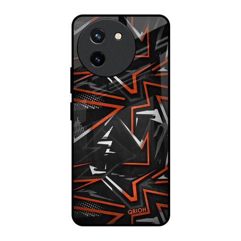Vector Art Vivo T3X 5G Glass Back Cover Online