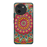 Elegant Mandala Vivo T3X 5G Glass Back Cover Online