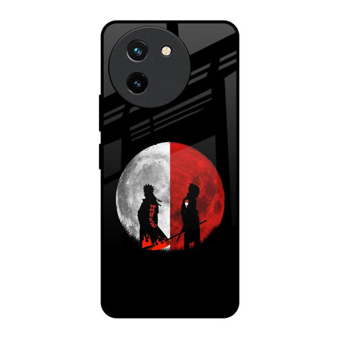 Anime Red Moon Vivo T3X 5G Glass Back Cover Online