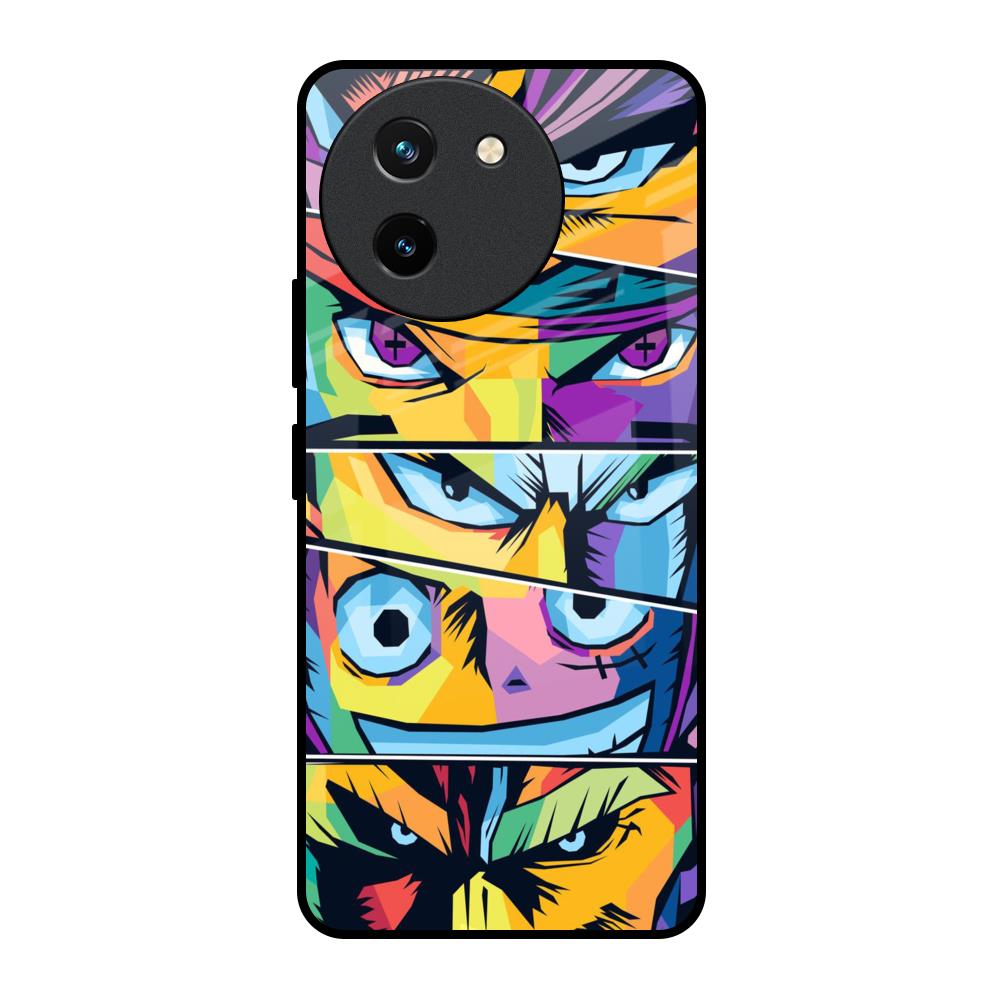 Anime Legends Vivo T3X 5G Glass Back Cover Online