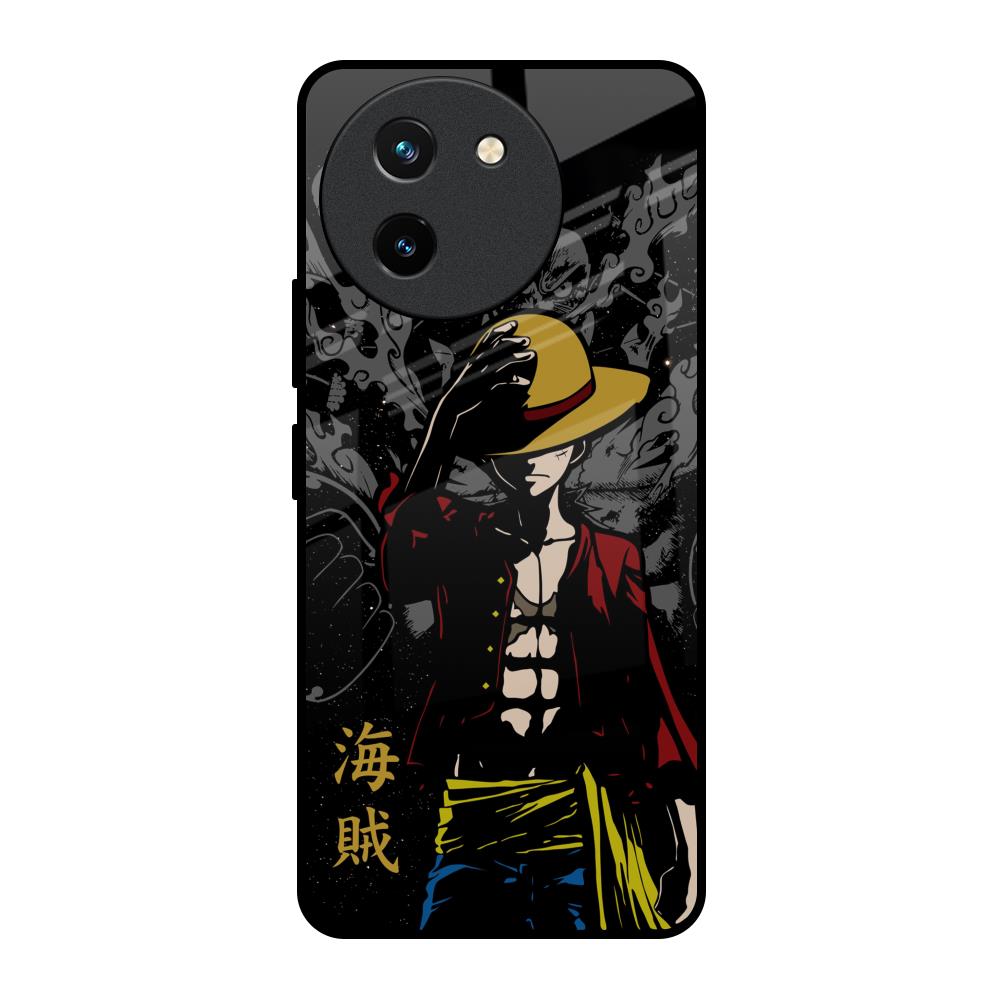 Dark Luffy Vivo T3X 5G Glass Back Cover Online