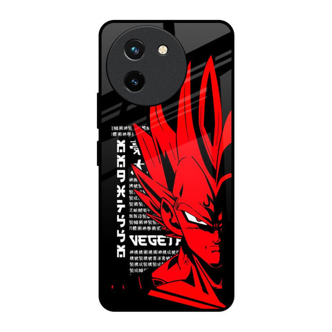 Red Vegeta Vivo T3X 5G Glass Back Cover Online