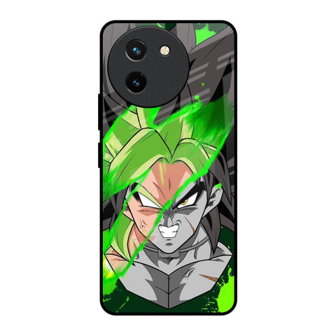 Anime Green Splash Vivo T3X 5G Glass Back Cover Online