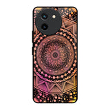 Floral Mandala Vivo T3X 5G Glass Back Cover Online