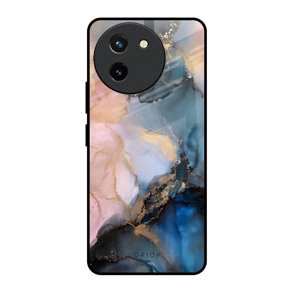 Marble Ink Abstract Vivo T3X 5G Glass Back Cover Online