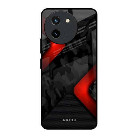 Modern Camo Abstract Vivo T3X 5G Glass Back Cover Online